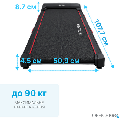 Бігова доріжка OfficePro TD058 Black — фото 12