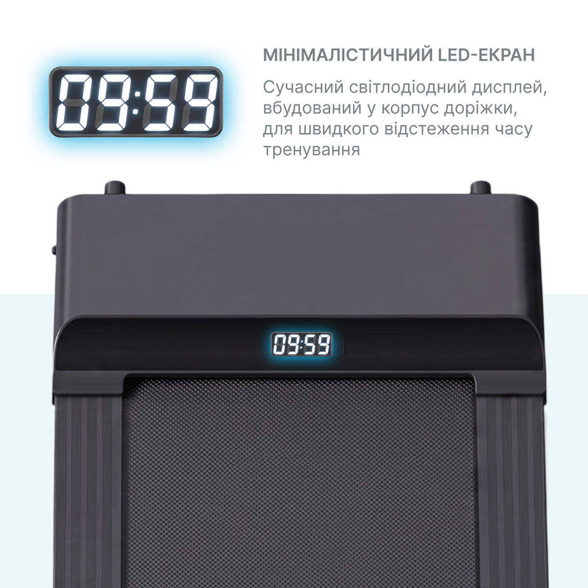 Бігова доріжка OfficePro TD091 Black — фото 4