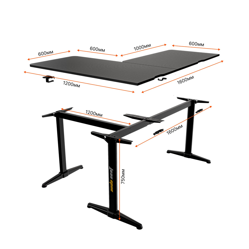 Комп’ютерний стіл Anda Seat Wind Seeker Black