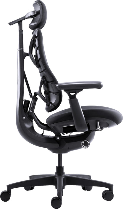 Ергономічне крісло LiberNovo Omni чорне Midnight Black