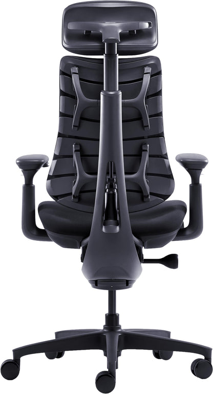 Ергономічне крісло LiberNovo Omni чорне Midnight Black