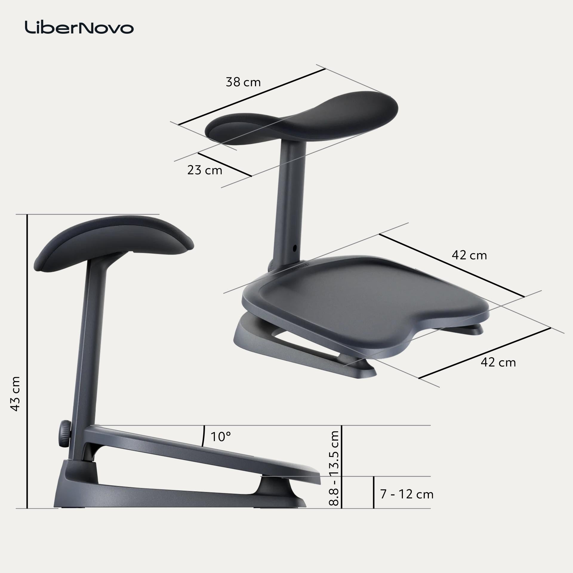 LiberNovo StepSync Midnight Black