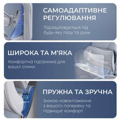 Кресло офисное с подставкой для ног Sihoo DORO C300L Mesh White with footrest